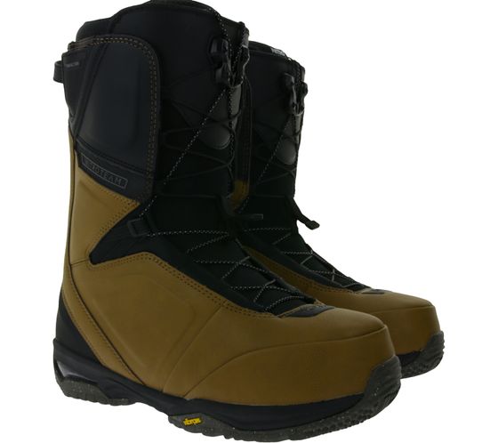 Botas de snowboard para hombre NITRO TLS TEAM con sistema TLS, botas para deportes de invierno 848556-005 negro/marrón