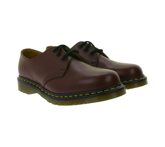 Dr. Zapatos Oxford de hombre Martens 1461 Cherry Red Smooth con suela acolchada DMS Zapatos de piel lisa 11838600 Rojo