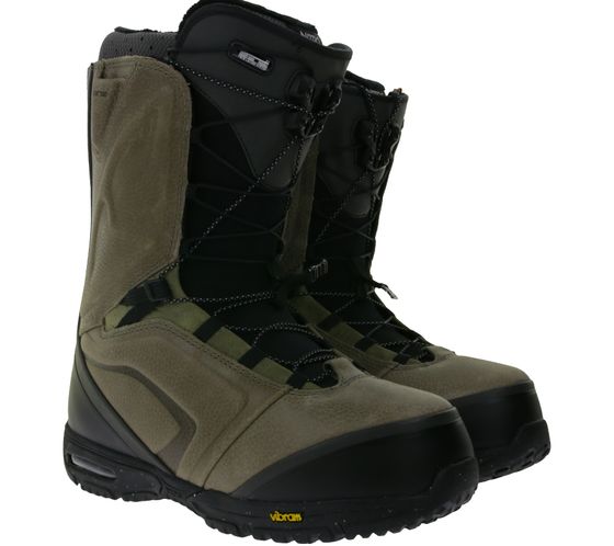 NITRO EL MEJOR TLS men's snowboard boots with TLS system winter sports boots 848601-001 black/light brown