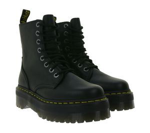 Dott. Martens Jadon III Pisa stivali con plateau da donna stivali in vera pelle scarpe invernali 26378001 nero