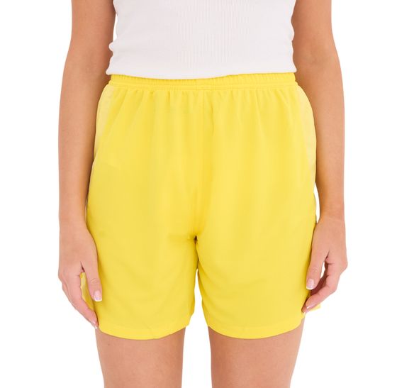 Wilson short de sport durable pour femme short d'entraînement pantalon de sport fitness OUT-BB-W-03/40 jaune