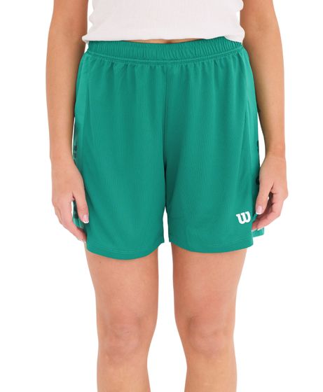 Pantalones cortos deportivos sostenibles para mujer Wilson pantalones cortos de entrenamiento pantalones deportivos fitness OUT-BB-W-03/39 verde