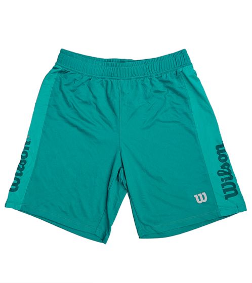 Wilson Herren nachhaltige Sport-Shorts Trainings-Shorts Sport-Hose Fitness OUT-BB-M-03/39 Grün