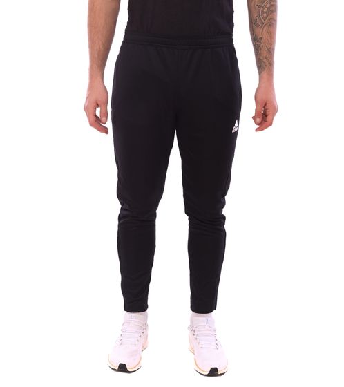 Pantaloni da jogging da uomo adidas Entrada 22 pantaloni da presentazione sostenibili con AEROREADY HC0332 nero