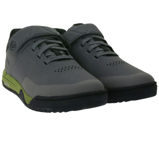 Scarpe da ciclismo da uomo UNPARALLEL Dust UP con suola in EVA Scarpe da MTB sneakers sportive che assorbono le vibrazioni con chiusura in velcro sport da bicicletta 291521-2006 grigio/verde