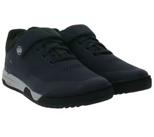 UNPARALLEL Dust UP Zapatillas de ciclismo para hombre con suela de EVA Zapatillas de MTB Zapatillas deportivas que absorben las vibraciones con cierre de velcro Deportes de bicicleta 291521-6771 azul oscuro/gris