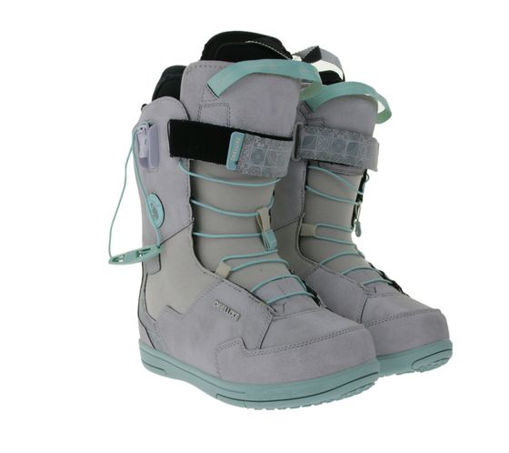 DEELUXE Damen Snowboard-Stiefel mit Isolationsschicht Wintersport-Boots 572051-2000/9955 Grau