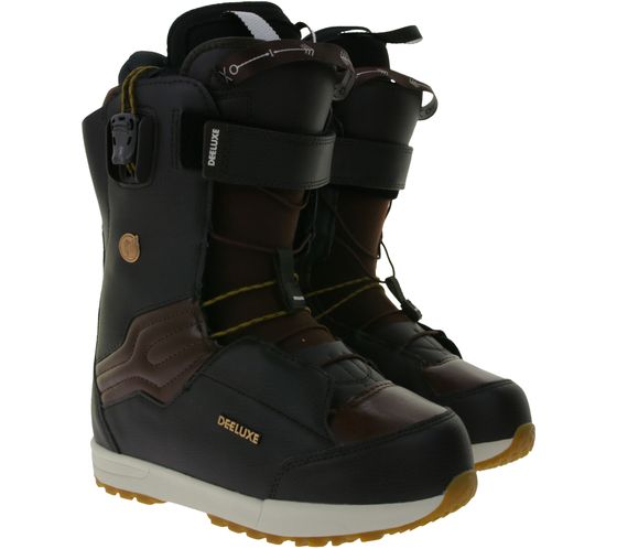 DEELUXE Empire Lara scarponi da snowboard da donna con strato isolante stivali per sport invernali 572031-2000/9220 marrone