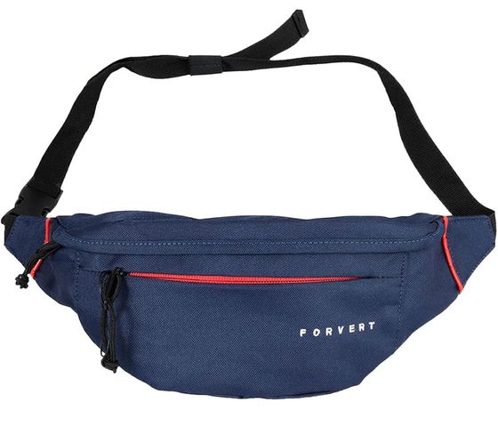 forvert Levi sac banane élégant avec bandoulière pour compartiment principal et intérieur 169054 bleu foncé