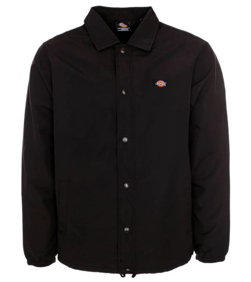 Dickies Oakport giacca da donna di transizione giacca autunnale con colletto Kent DK0A4XEWBLK1 nero