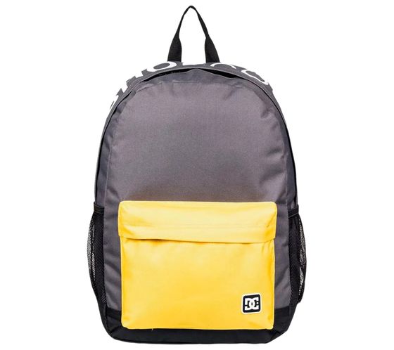 DC Shoes Backsider Backpack 18,5 litros hermosa mochila para el día EDYBP03202 KRP0 Gris/Amarillo