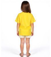 PUMA TeamGoal 23 Jungen & Mädchen Sport-Shirt Baumwoll-Shirt mit Logo-Patch T-Shirt 656709 07 Gelb