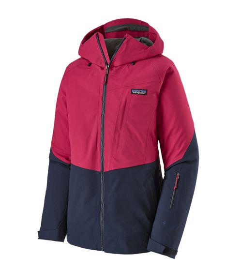 patagonia Untracked Damen Regen-Jacke wetterfeste Winter-Jacke Wind-Breaker 29878 CFTP Rosa/Blau