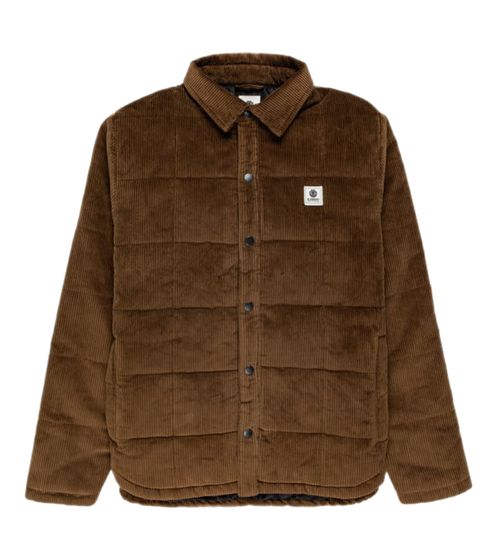 ELEMENT men's corduroy jacket fashionable cotton jacket transitional jacket Z1JKE4 1342 brown