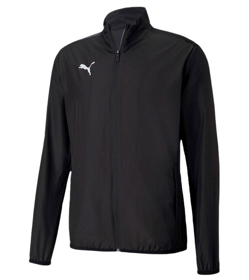 PUMA Sideline Jungen und Mädchen Trainings-Jacke Sport-Jacke Fitness-Jacke 655947 03 Schwarz