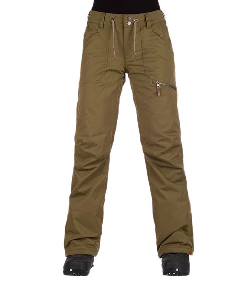 Pantalones de esquí para mujer ROXY Nadia, cómodos pantalones para la nieve con tecnología DryFlight ERJTP03159 GPZ0 Verde