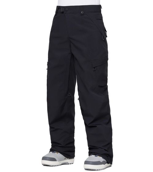 686 Geode Thermagraph pantaloni da sci sostenibili da donna, pantaloni da snowboard, pantaloni invernali M2W404 nero