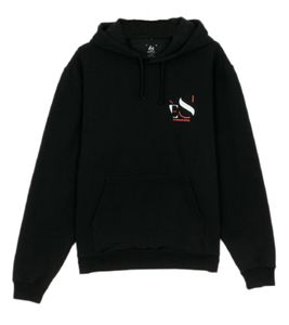 éS men's hooded sweater with logo print, fashionable cotton sweater, long-sleeved shirt 5130002069 black