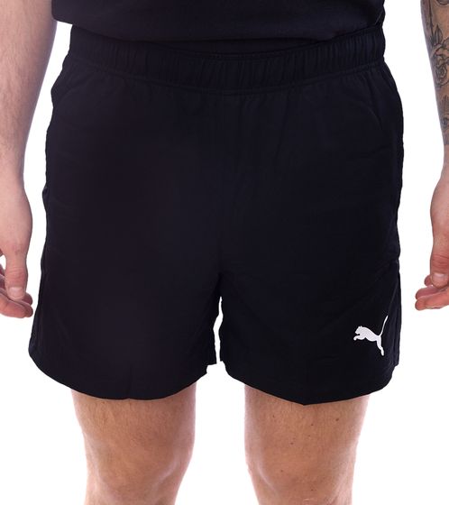 PUMA Active Woven Shorts pantaloncini da corsa da uomo pantaloni sportivi corti con pantaloni fitness dryCELL 851704 01 nero