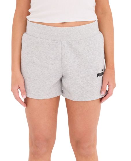 PUMA Essentials Sweat Shorts Women's Summer Shorts Short Cotton Pants 851821 04 Gray