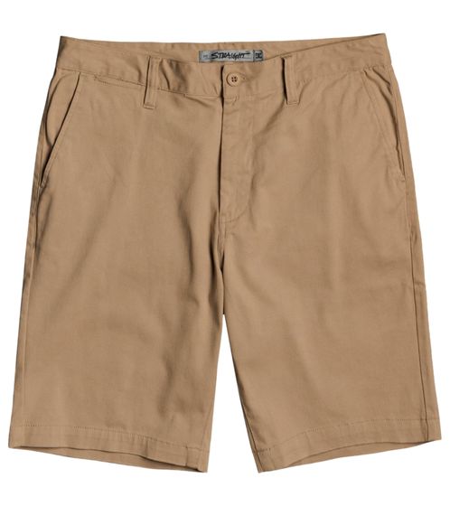 DC Shoes Worker Herren Baumwoll-Shorts modische Chino-Hose ADYWS03053 TKY0 Beige