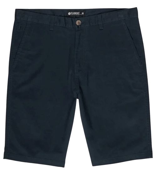 ELEMENT Howland short chino homme avec poches latérales, pantalon de loisirs S1WKA4 ELP0 3918 bleu foncé