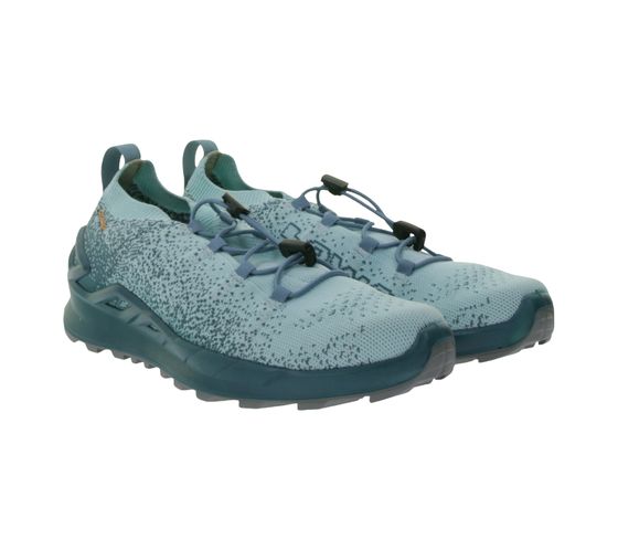 LOWA sneaker chaussures de course Fusion Low chaussures de ville pour femmes avec coupe chaussette et semelle intermédiaire LOWA DynaPU 320415-9028 bleu