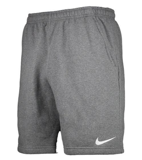 NIKE Park 20 Fleece Short Pantalones cortos de algodón para hombre Pantalones deportivos Pantalones cortos de fitness CW6910-071 Gris