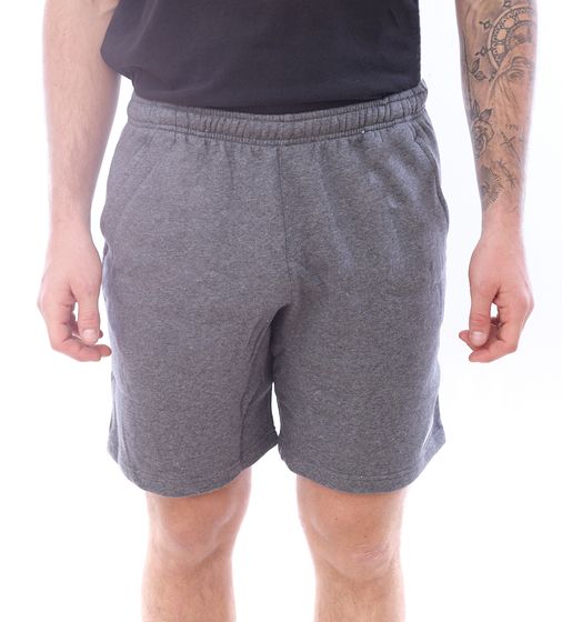 NIKE Park 20 Fleece Short Pantaloncini in cotone da uomo Pantaloni sportivi Pantaloncini fitness CW6910-071 Grigio