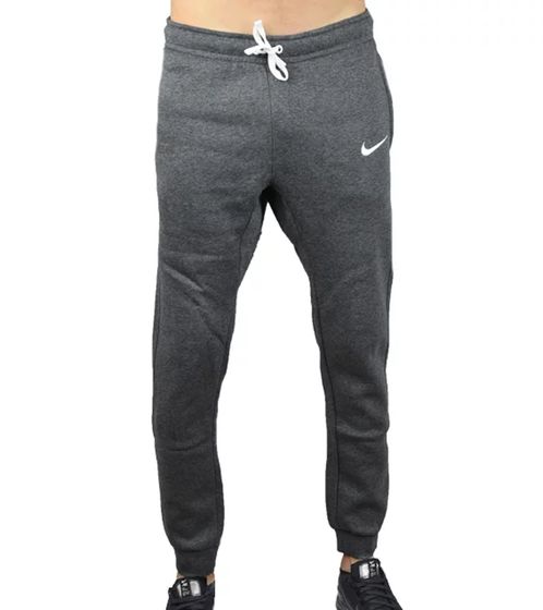 NIKE Uomo Team Club 19 Pantaloni in pile Pantaloni sportivi da uomo Pantaloni da allenamento Pantaloni da jogging fitness AJ1468-071 Grigio