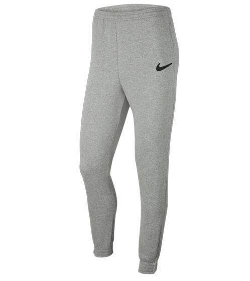 Pantalones deportivos NIKE Park 20 de forro polar para hombre, pantalones de entrenamiento, pantalones deportivos para correr CW6907-063 gris