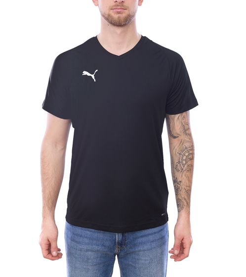 Camiseta deportiva PUMA Liga Jersey Core para hombre, camiseta de fitness con dryCELL 703509 03 negro