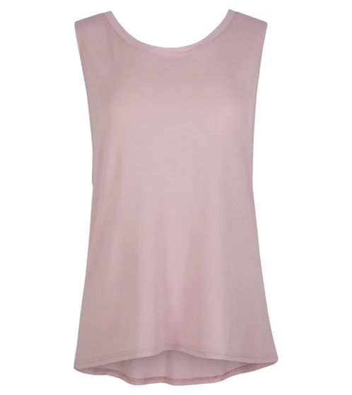 O'NEILL Top de yoga sostenible para mujer, top deportivo con cuello redondo, top fitness, top deportivo N06966 4545 rosa