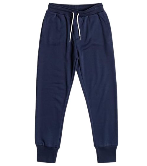 Quiksilver Pantalón jogger de algodón para hombre, pantalón deportivo, pantalón fitness EQYFB03256 BYJ0 azul oscuro