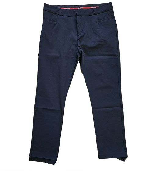 Pantaloni basic da donna ALFA ROMEO con contenuto di cotone, pantaloni per tutti i giorni, pantaloni da lavoro W704914143 B10 nero