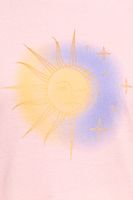 T-shirt da donna AjC con varie stampe, maglia estiva a maniche corte, cotone menta, rosa o bianco