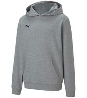 3er Sparpack PUMA teamGOAL 23 Casuals Kinder Hoody mit Kängurutasche Kapuzen-Pullover für Jugendliche Jungen & Mädchen 656711 Rot, Schwarz, Grün, Navy, Grau, Blau
