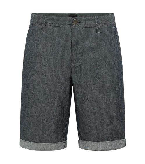 ragwear LINY pantalones cortos de verano para hombre, pantalones cortos veganos, certificado PeTA 2212-50012 1010 gris