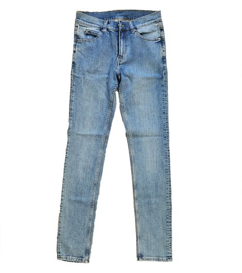 CHEAP MONDAY jeans denim da donna pantaloni skinny jeans alla moda in cotone 500626 blu