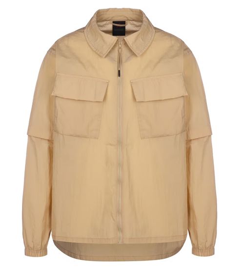 NIKE Jordan 23 Engineered Utility Shirt Herren Hemd Trainings-Jacke im Street-Style DV7693-254 Beige