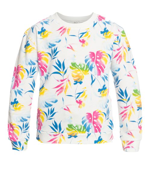 Jersey de niña ROXY OFFTO THE BEACH de algodón con estampado floral integral ERGFT03698 XWBM colorido