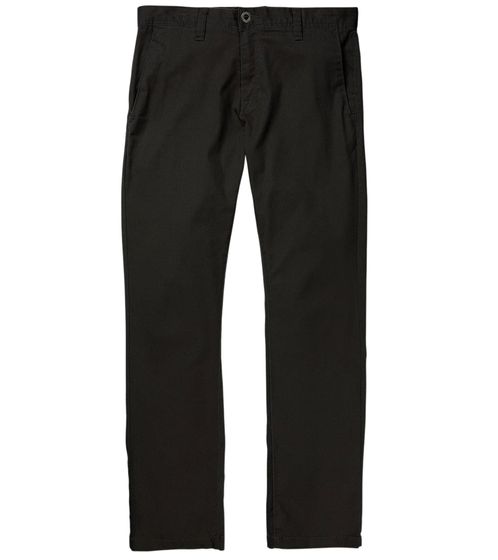 Pantalon chino VOLCOM Frickin pour homme, pantalon en coton tendance, coupe droite moderne A1131807 BLK noir