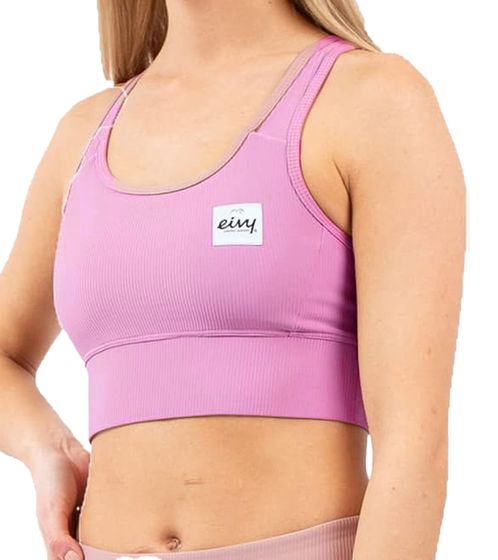 Reggiseno sportivo Eivy Rider Reggiseno sportivo da donna con tasca posteriore e leggera imbottitura A00218001 Rosa