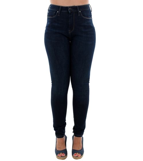 Pepe Jeans Dion jean slim pour femme jean à la mode pour tous les jours PL202285DB20 bleu foncé