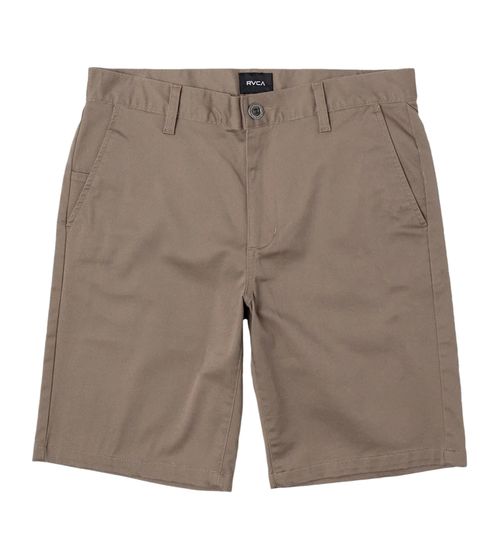 RVCA Weekend Stretch men's cotton shorts, elastic chino shorts, short pants H1 WKRZ RVP8 Khaki