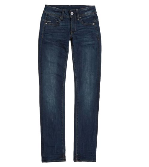 Vaqueros pitillo para mujer G-Star RAW Midge Cody, pantalones vaqueros modernos, pantalones de uso diario DO7144-5245-A889 azul oscuro