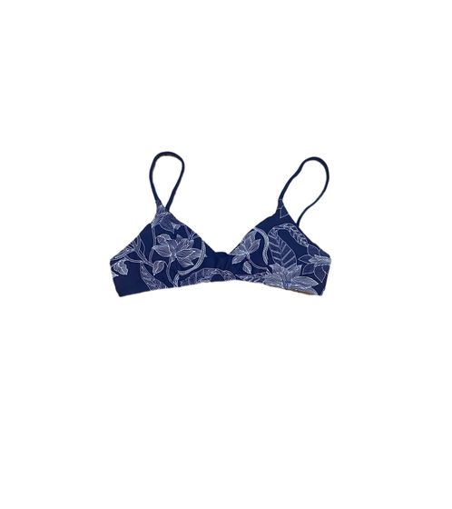 RIP CURL Yamba Fixed Tri top bikini da donna elegante reggiseno con ferretto GSIAJ5 blu scuro