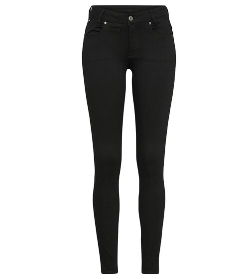 Vaqueros de mujer G-Star RAW D-Staq pantalones pitillo de moda Superstrech D06729-8970-082 negro