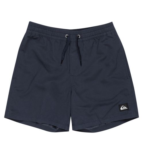 Quiksilver Everyday traje de baño para adolescentes pantalones cortos de baño con logo de la marca EQYJV03531 BYJ0 azul oscuro