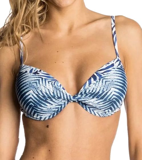 RIP CURL Last Light women's bikini top Flexible bikini top GSIAE5 Infinito 9475 Blue/White